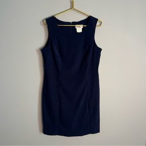 R&K originals navy body con dress‎